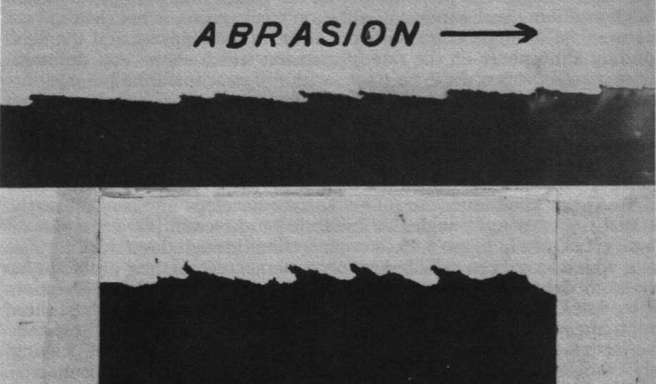 rubber abrasion profiles