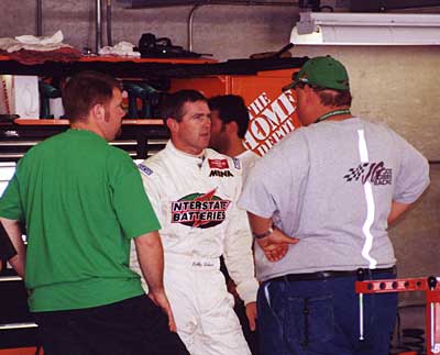 Bobby Labonte and crew