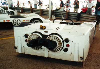 Chaparral Sucker Car, rear view