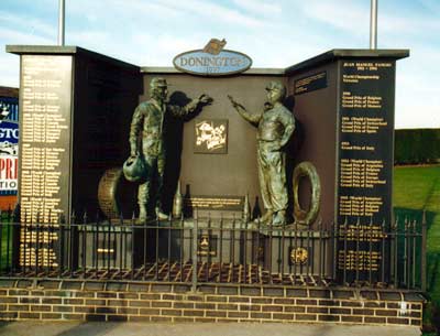 The Fangio/Senna Monument