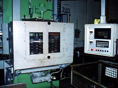 End grinding machine