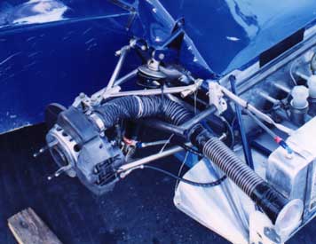 Front suspension detail