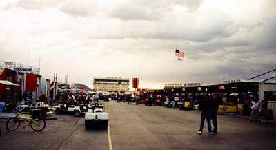 Friday morning in garage area