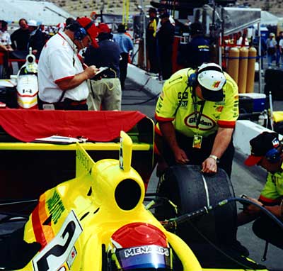 Menard crewman measures stagger