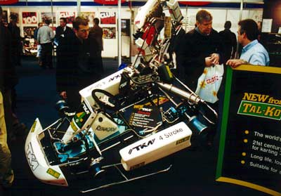 Karts on display