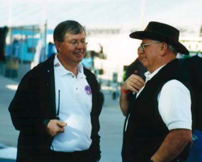 Kirk Russell and Wally Dallenbach