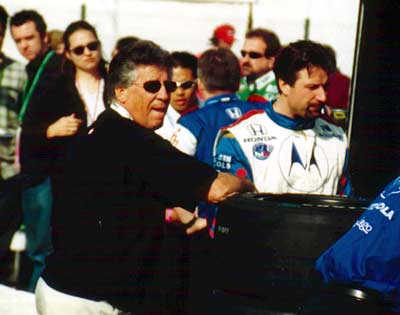 Mario and Michael Andretti