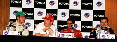 Franchitti, Ganassi, Montoya, Herta