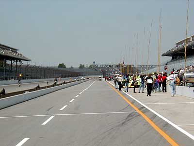 View toward Turn 4