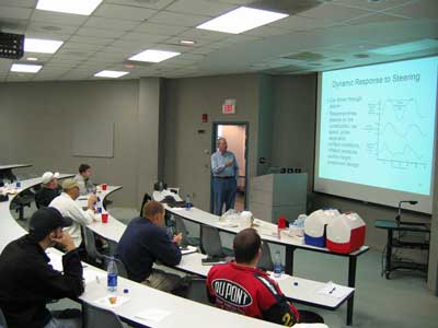 Tire & Handling Seminar at UNCC