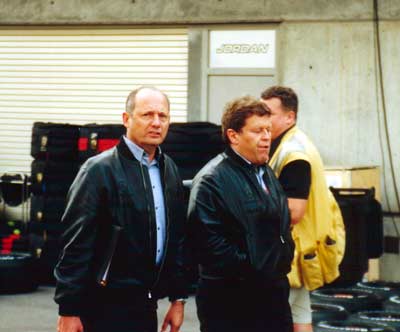 Ron Dennis and Norbert Haug