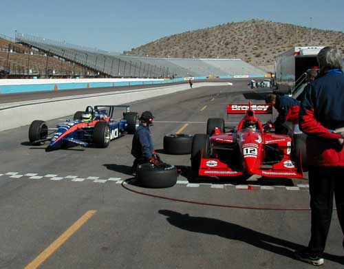 CART & IRL cars at Phoenix