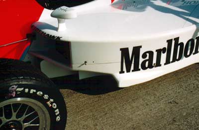 Penske sidepods