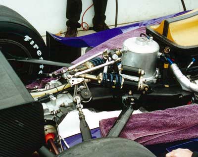 Riley and Scott rear suspension
