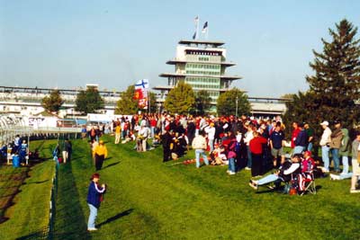 The berm at Turn 8