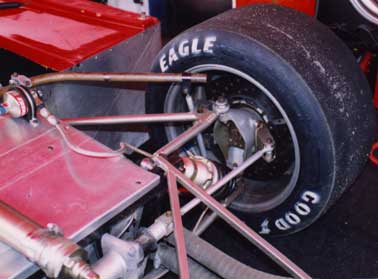 Front suspension detail